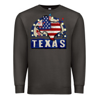 Smoke texas 4th of july Premium Sweatshirt - CowGirlArtShop