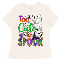 Bone too cute to spook Ladies Tee - BundleAndBundleShop