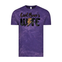 Cloud Purple cool miner s wife Vintage Tee - MaliasSmallBusiness