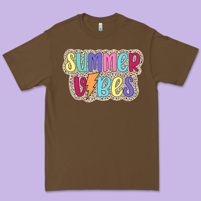 Summer Vibes Premium Tee Designed By Jahusdesignshop