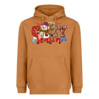 Meerkat cozy season snowman Heavyweight Hoodie - CowGirlArtShop