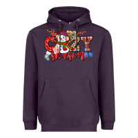 Plum cozy season snowman Heavyweight Hoodie - CowGirlArtShop