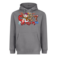 Storm cozy season snowman Heavyweight Hoodie - CowGirlArtShop