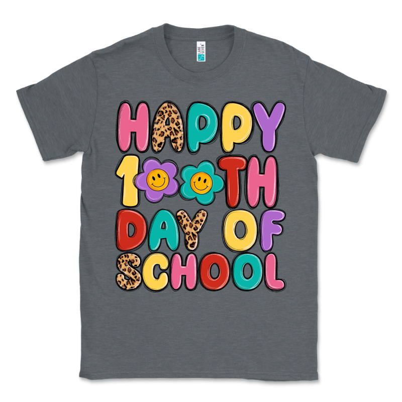 Happy 100 Th Day Of School Classic Tee by MaliasSmallBusiness | Teevron