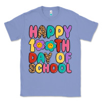Colony Blue happy 100 th day of school Classic Tee - MaliasSmallBusiness