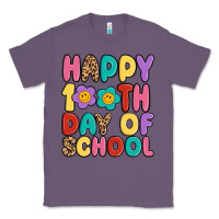 Lavender happy 100 th day of school Classic Tee - MaliasSmallBusiness