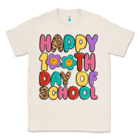 Natural happy 100 th day of school Classic Tee - MaliasSmallBusiness