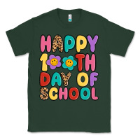 Sports Green happy 100 th day of school Classic Tee - MaliasSmallBusiness