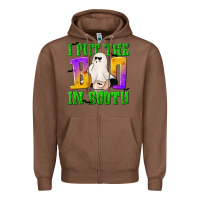 Chestnut I Put The Boo Zipper Hoodie - texasbilliewilder