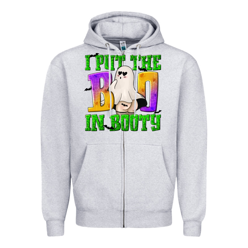 I Put The Boo Zipper Hoodie by texasbilliewilder | Teevron