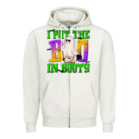 Oatmeal Heather I Put The Boo Zipper Hoodie - texasbilliewilder