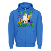 True Royal I Put The Boo Zipper Hoodie - texasbilliewilder