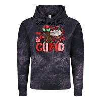 Cloud Black better aim than cupid with dog and duck Vintage Hoodie - MaliasSmallBusiness