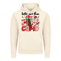 Vintage Artic better aim than cupid with dog and duck Vintage Hoodie - MaliasSmallBusiness