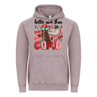Vintage Zinc better aim than cupid with dog and duck Vintage Hoodie - MaliasSmallBusiness