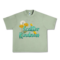 Oil Green scatter kindness Urban Heavy Tee - NancyCooperArtShop
