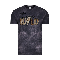 Cloud Black two wild Vintage Tee - MaliasSmallBusiness