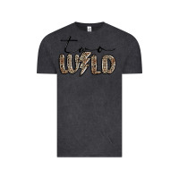 Vintage Black two wild Vintage Tee - MaliasSmallBusiness