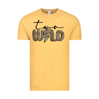 Vintage Mustard two wild Vintage Tee - MaliasSmallBusiness