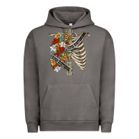 Pigment Tornado kinda emotionless kinda emotional skeleton chest Urban Hoodie - FaDigitalArtStudio