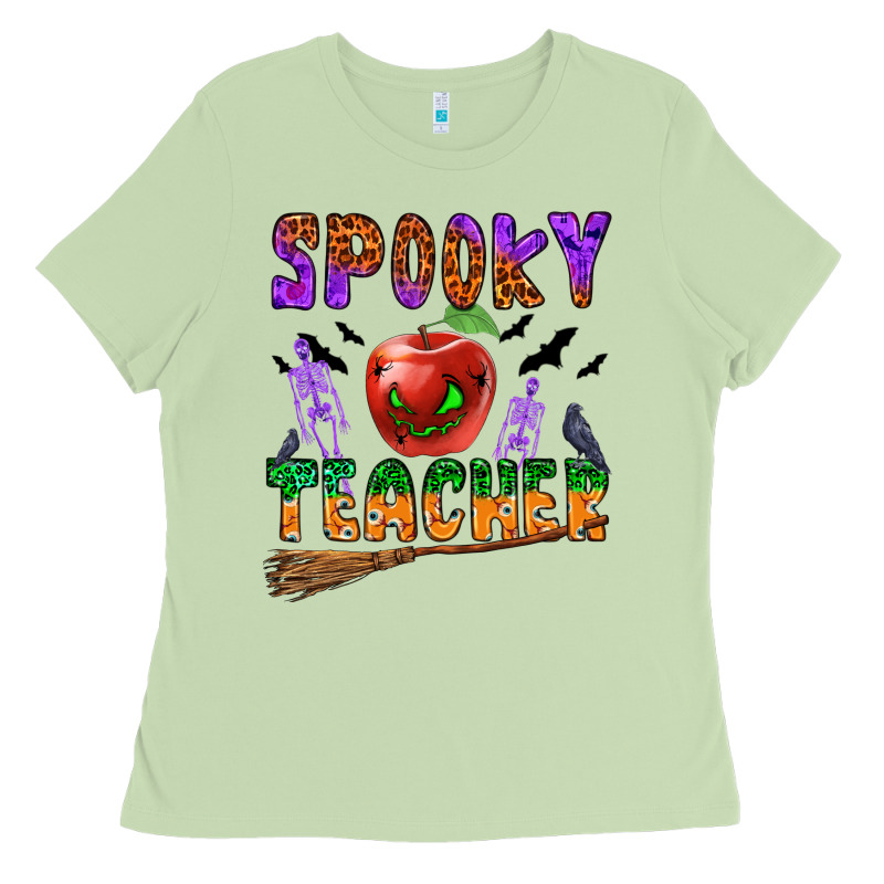 Spooky Teacher Ladies Tee by BundleAndBundleShop | Teevron