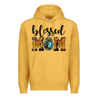 Mustard blessed mom Premium Hoodie - JahusDesignShop
