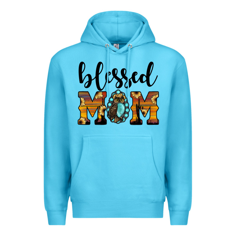 Blessed Mom Premium Hoodie by JahusDesignShop | Teevron
