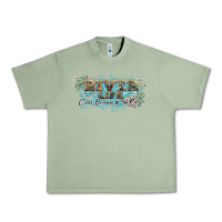 Oil Green river life Urban Heavy Tee - NancyCooperArtShop