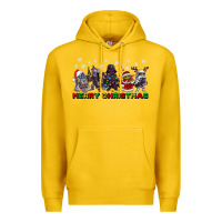 Lemon merry christmas gnomies Premium Hoodie - CowGirlArtShop