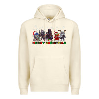 Sandshell merry christmas gnomies Premium Hoodie - CowGirlArtShop