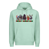 Merry Christmas Gnomies Premium Hoodie | Teevron