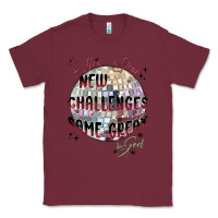 Burgundy happy new year Classic Tee - MaliasSmallBusiness