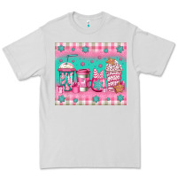 Dove Grey pink christmas coffee Premium Tee - Jasminsmagicworld