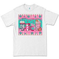 White pink christmas coffee Premium Tee - Jasminsmagicworld