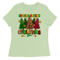 Matcha rocking around the christmas tree Ladies Tee - AdoDesignShop