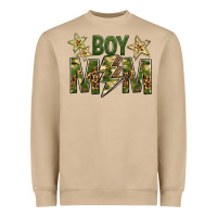 Mushroom Boy Mom Heavyweight Sweatshirt - BundleAndBundleShop