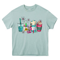 Arona science teacher coffee cups Heavy Core Tee - AdoDesignShop