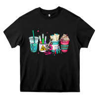 Black science teacher coffee cups Heavy Core Tee - AdoDesignShop