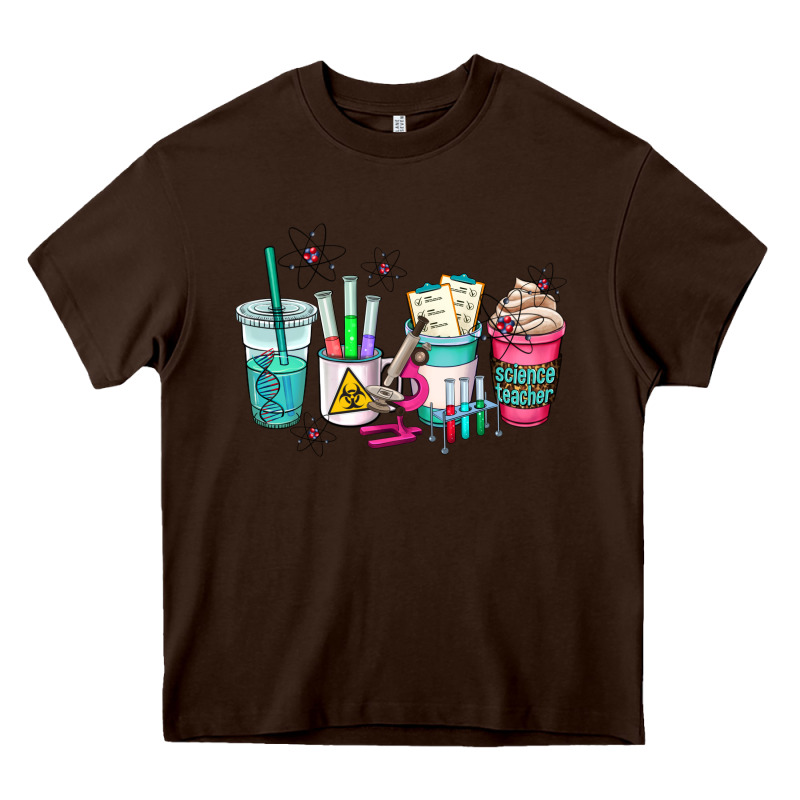 Science Teacher Coffee Cups Heavy Core Tee by AdoDesignShop | Teevron