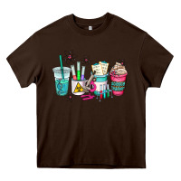 Chocolate Brown science teacher coffee cups Heavy Core Tee - AdoDesignShop