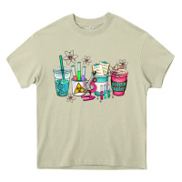 Mossy science teacher coffee cups Heavy Core Tee - AdoDesignShop