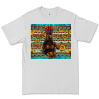 Dove Grey doberman with western background Premium Tee - Artiststas