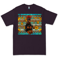 Plum doberman with western background Premium Tee - Artiststas
