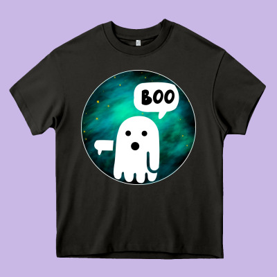Ghost Of Disapproval Heavy Core Tee Designed By Bettercallsaul