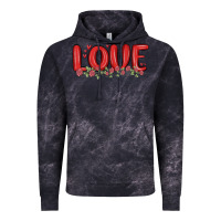 Cloud Black love valentine s day Vintage Hoodie - MaliasSmallBusiness