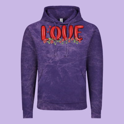 Love Valentine S Day Vintage Hoodie Designed By Maliassmallbusiness