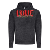 Vintage Black love valentine s day Vintage Hoodie - MaliasSmallBusiness