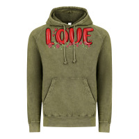 Vintage Olive love valentine s day Vintage Hoodie - MaliasSmallBusiness