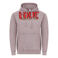 Vintage Zinc love valentine s day Vintage Hoodie - MaliasSmallBusiness