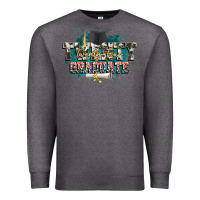 Charcoal Heather Twenty twenty four graduate Premium Sweatshirt - CowGirlArtShop